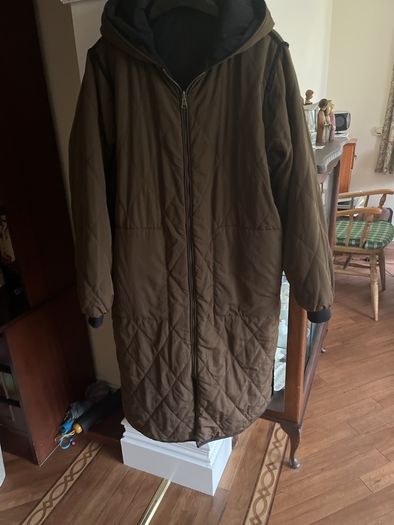 Peppercorn Ladies Insulated Reversible Quilted long Coat