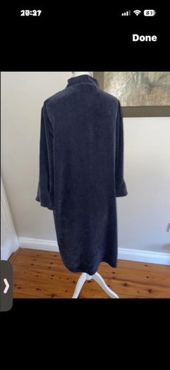 Summum Women size 12 grey/black dress