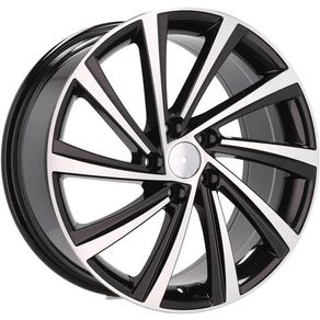 18" PERSEUS Type black Alloys Seat Audi Skoda Vw 5x112