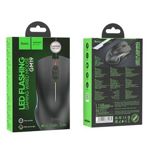 HOCO GM19 Enjoy gaming luminous wired mouse