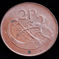 Ireland - 1990 - 2 Pence - Bird - KM.21a - UNC - [2137]