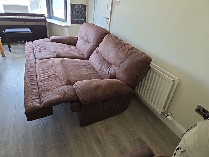Brown Recliner Couch