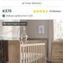 Cot, Mattress, Mattress Protector, Cot Mobile & 2 Cot Sheets Image 2