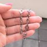 925 silver bracelet 7 inch long Image 2