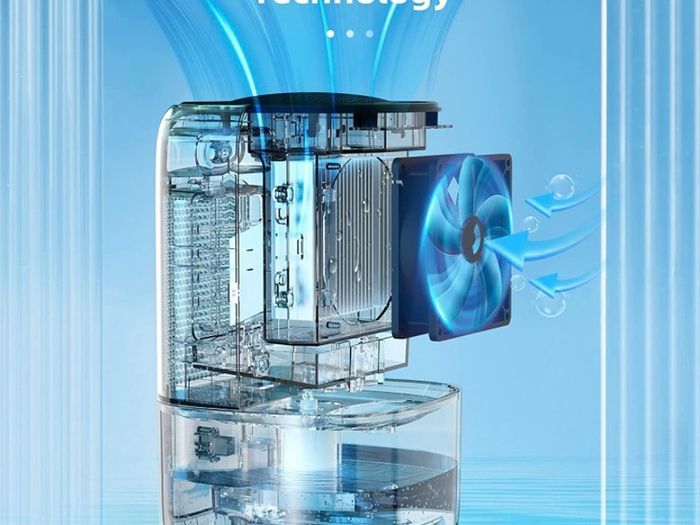 Dehumidifier 1000ml, Dehumidifiers for Home, Auto Off&Coloured LED Light, Peltier Technology Update, Portable and Ultra Quiet, Dehumidifiers for Drying Clothes, Bedroom, Bathroom, Wardrobe (FREE POSTAGE)