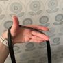 DKNY black leather handbag Image 6