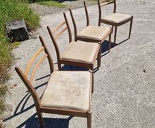G-Plan chairs x4