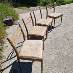 G-Plan chairs x4