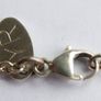 Vintage 925 Sterling Silver Bracelet with Twisted Circle Charm Image 6