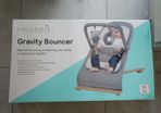 Nested Gravity Baby Bouncer Grey/Wood