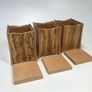 Tea, Sugar and coffee containers - Beech and spalted beech Image 4