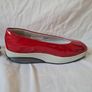 Mbt kainga rockers Size 4 eu 37 red leather in excellent condition Image 7