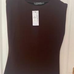 Ladies Brown Top Size Large