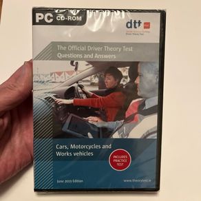DTT. Official Driver Theory Test. 2019. New.