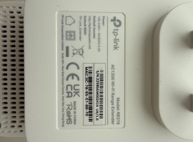 Tp-link AC1200 RE315
