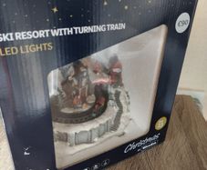Christmas Village Light Up Ski Resort