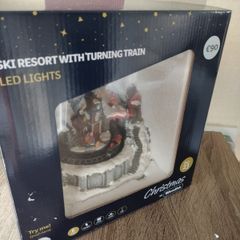 Christmas Village Light Up Ski Resort