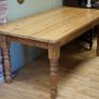 Vintage Pine Farmhouse Dining Table - 6ft Image 2