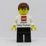 Lego Employee Jesper Aaby Poulsen Business Card Minifigure Very Rare Hard To Find Image 2