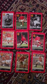 Man Utd The All Time Greats 2001 Carlton Books Complete Card Set