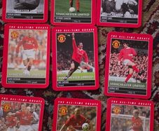 Man Utd The All Time Greats 2001 Carlton Books Complete Card Set
