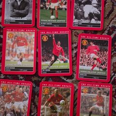 Man Utd The All Time Greats 2001 Carlton Books Complete Card Set