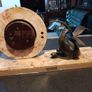 Art Deco marble and bronze clock Image 2