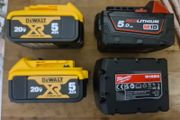 Dewalt/ Milwaukee 18 V 5Ah