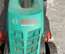 Bosch electric lawnmower