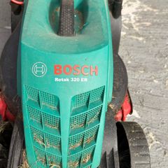 Bosch electric lawnmower