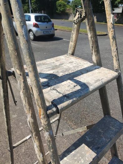 Aluminium 6-Step Ladder with Platform