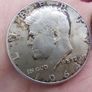 Silver Coins -1964 Kennedy Half Dollar  - 1966 IRELAND 10 Shilling Image 3