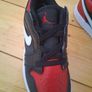 Nike Air Jordan black & red trainers 2.5 uk Image 3
