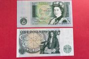 Great Britain 1 Pound  1981   ( Uncirculated ) Pick 377b.