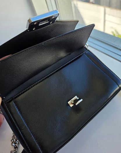 Genuine Michael Kors Black Crossbody Bag