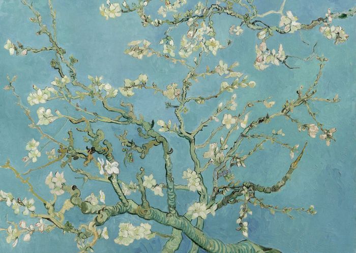 Vincent Van Gogh - Almond Blossom - Rare Mini Print/Poster