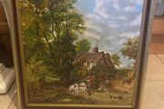 High grade signed oil painting free postage