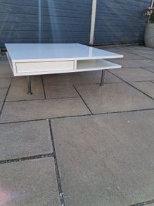 White Square Coffee Table