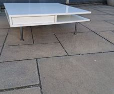 White Square Coffee Table