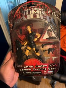 lara croft figure boxed