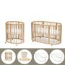 Stokke Sleepi Mini + Bed Extension | Full Set | white| Excellent Condition Image 2