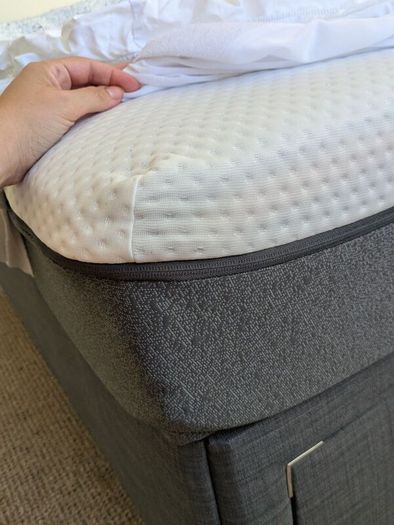 IKEA king bed with storage + Emma mattress