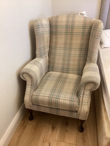 Queen Ann style armchair