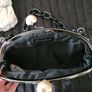 Ladies black dress handbag MANGO Image 5