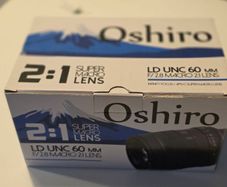 Oshiro macro lens 2:1 60mm