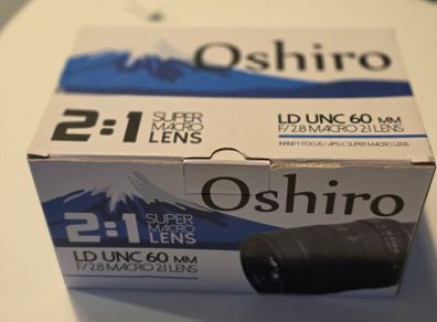 Oshiro macro lens 2:1 60mm