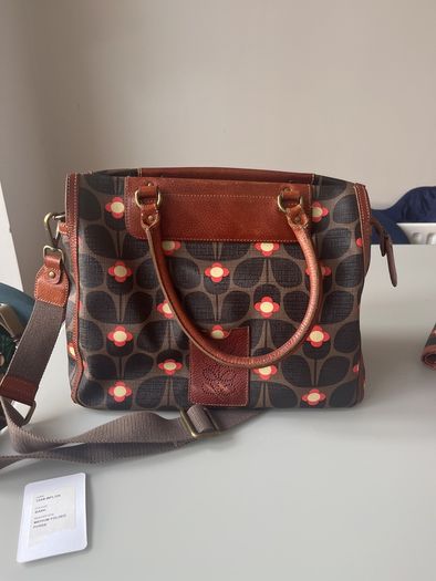 Orla Kiely matching wallet and bag