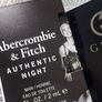 Abercrombie and fitch authentic night and Gucci guilty perfume samples Image 3