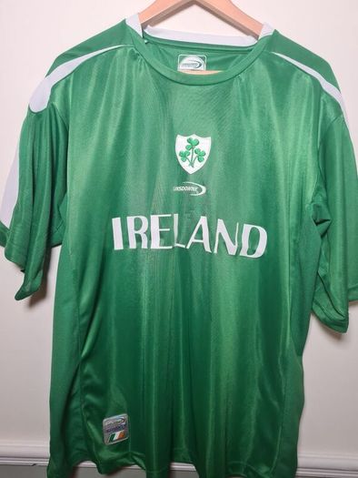 Mens Lansdowne Ireland Rugby Top Shirt Jersey 100% Polyester Size  Xl Extra Large