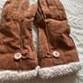 Suede Gloves Image 3